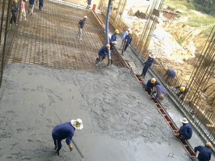 Dự án đổ bê tông tươi ở Quận 3